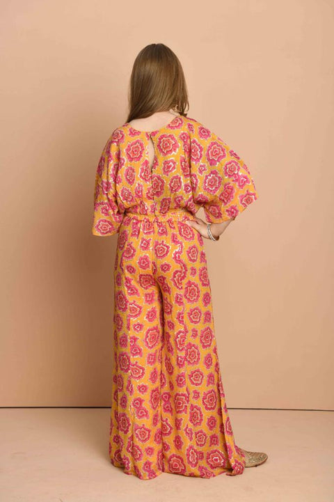 Yellow Palazzo Suit