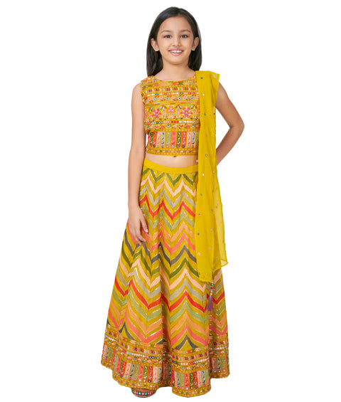 Yellow Choli