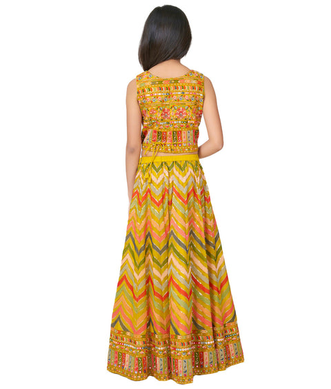 Yellow Choli