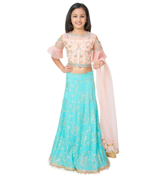 Peach Choli