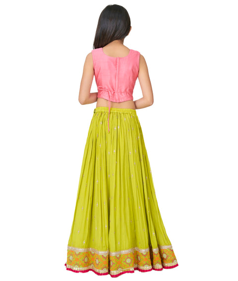Peach Choli