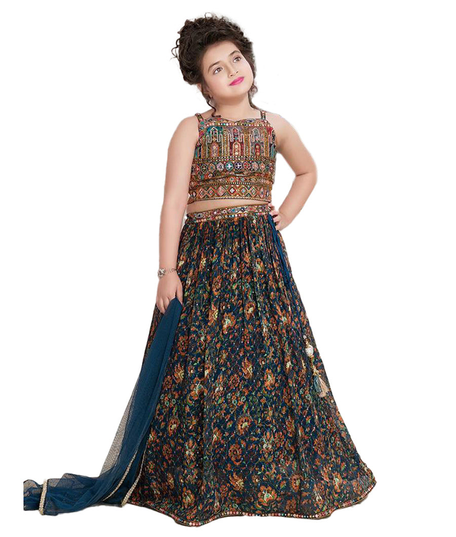 Blue Choli