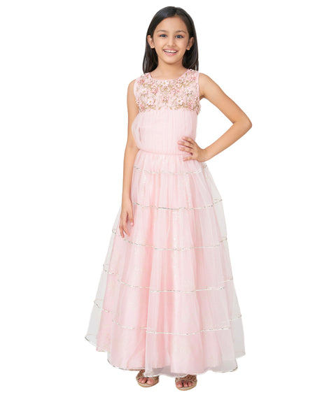 Peach Gown