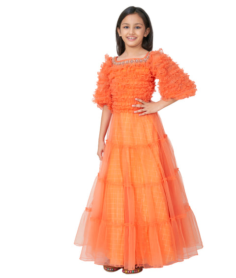 Orange Gown