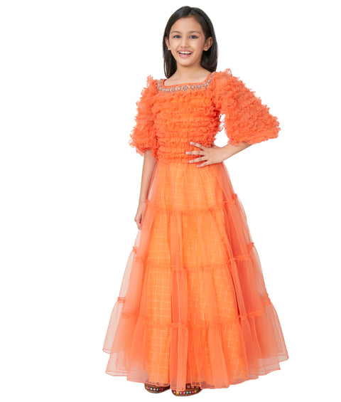 Orange Gown