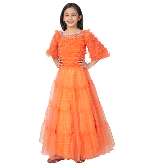 Orange Gown