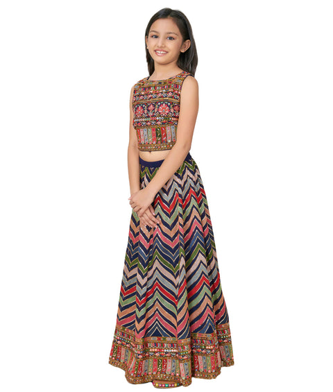 Blue Choli