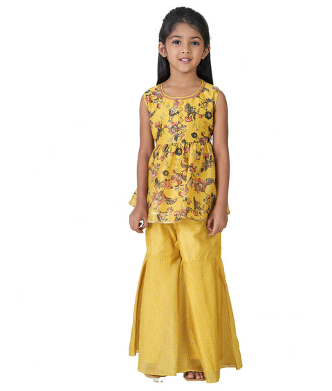 Yellow Palazzo Suit