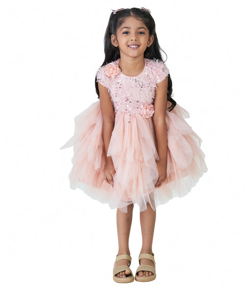 Peach Frock