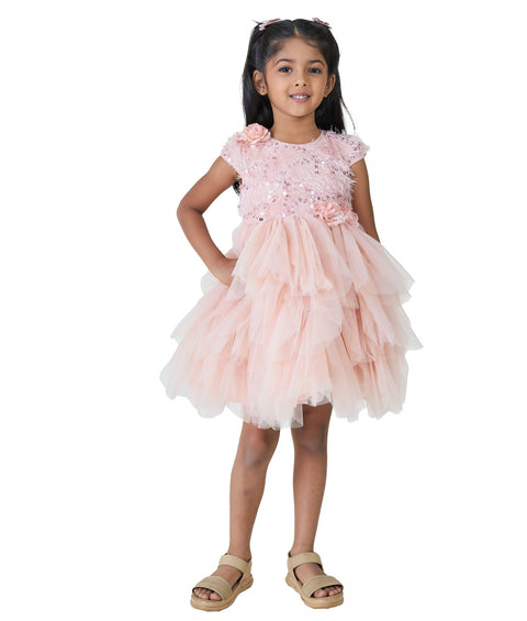 Peach Frock