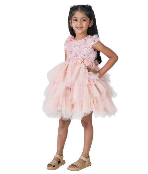 Peach Frock