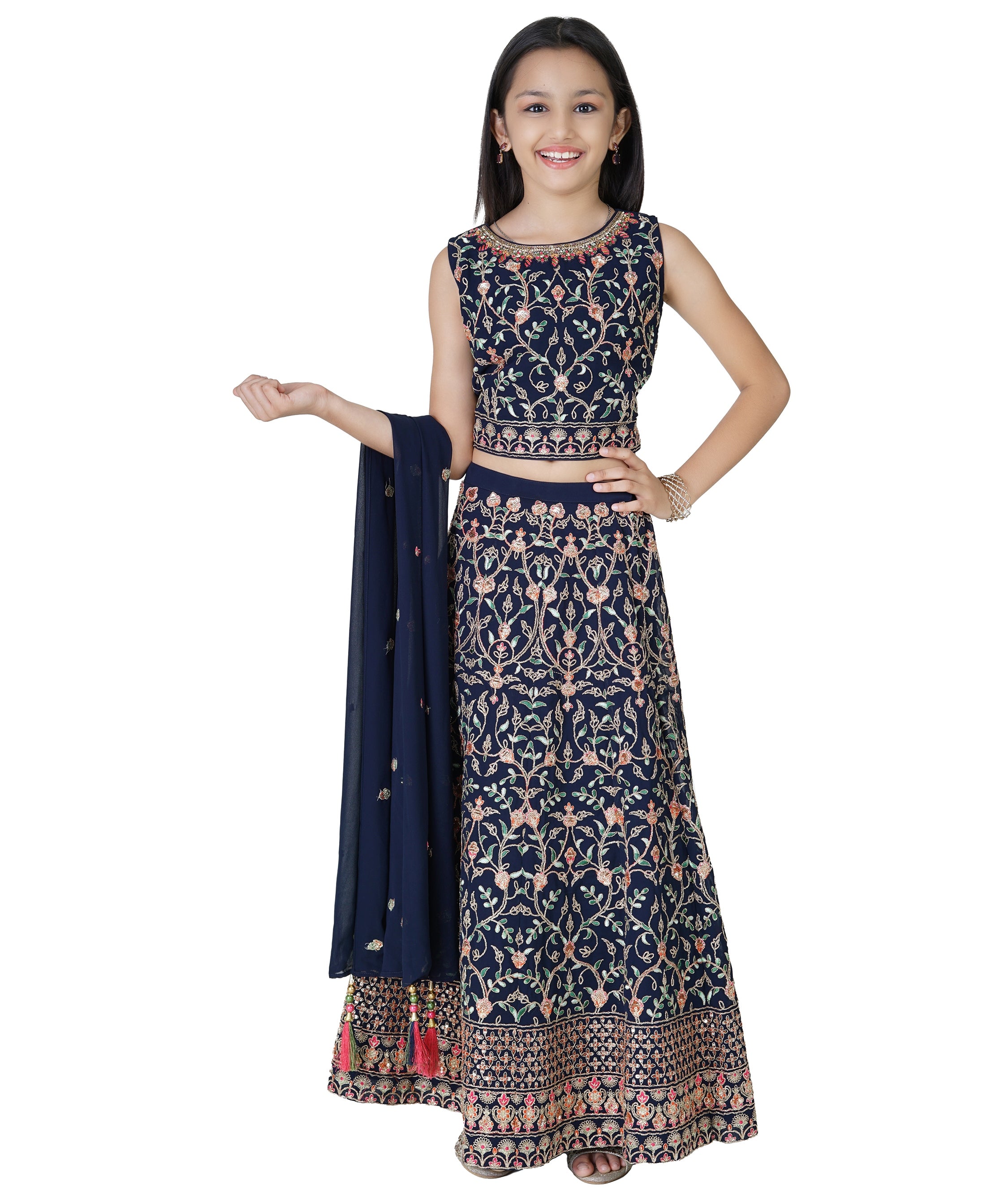 Blue Choli