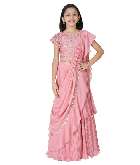 Peach Choli