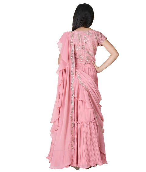 Peach Choli