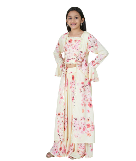 Lemon Palazzo Suit