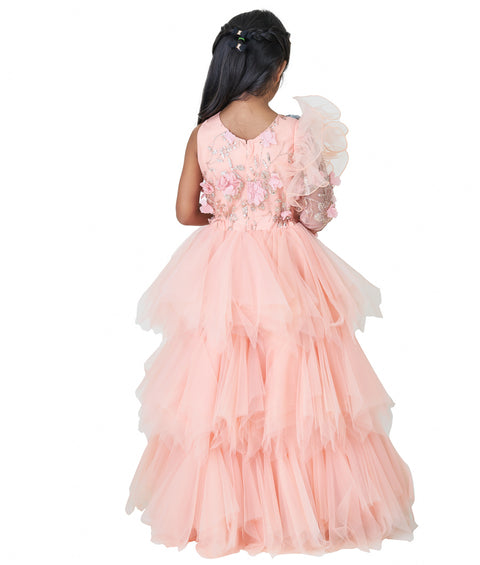 Peach Gown