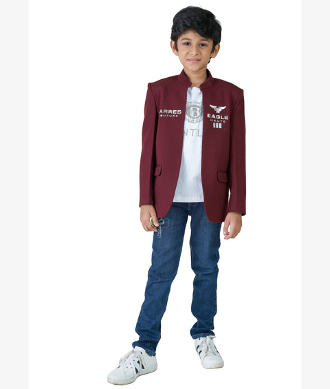 Maroon Blazer