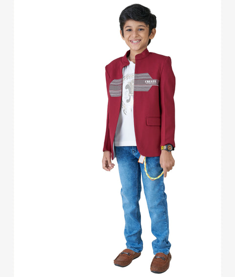 Maroon Blazer