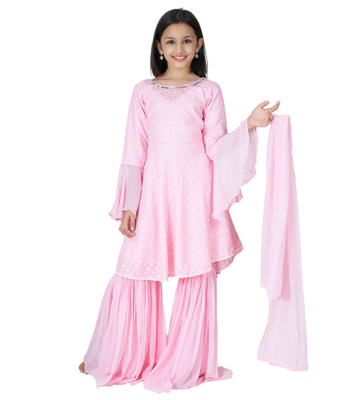 Pink Garara Suit