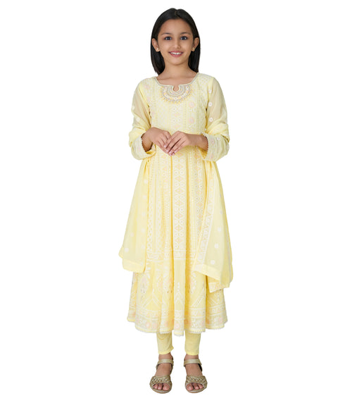 Yellow Chudidar