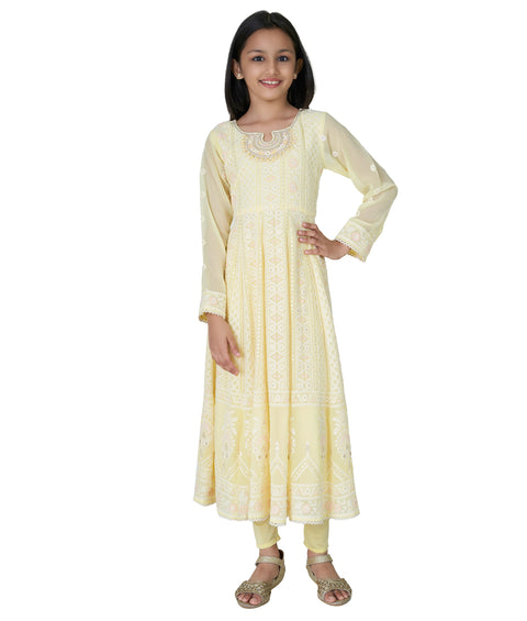 Yellow Chudidar