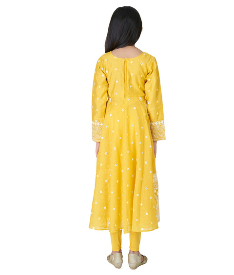 Yellow Chudidar