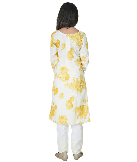 Yellow Chudidar