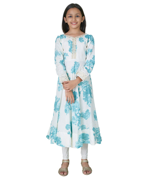 Blue Chudidar