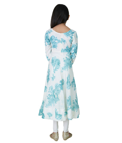 Blue Chudidar