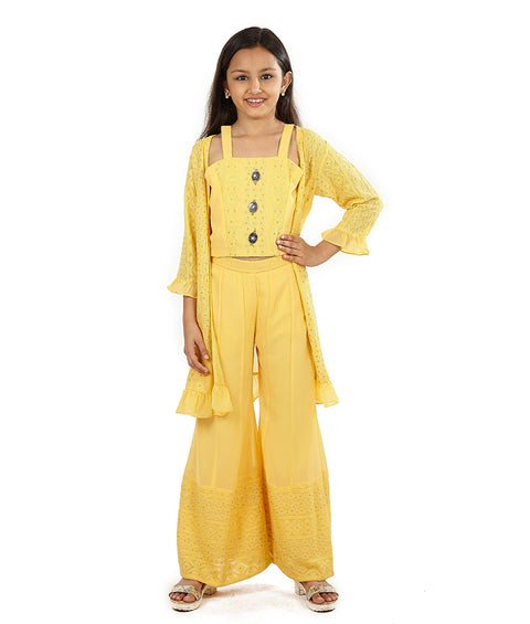 Yellow Palazzo Set