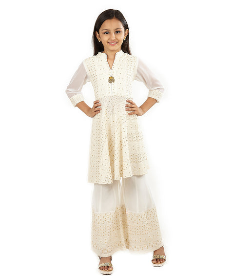 White Palazzo set