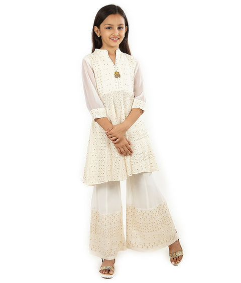 White Palazzo set