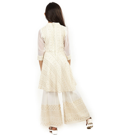 White Palazzo set