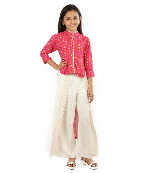 Pink Palazzo Set