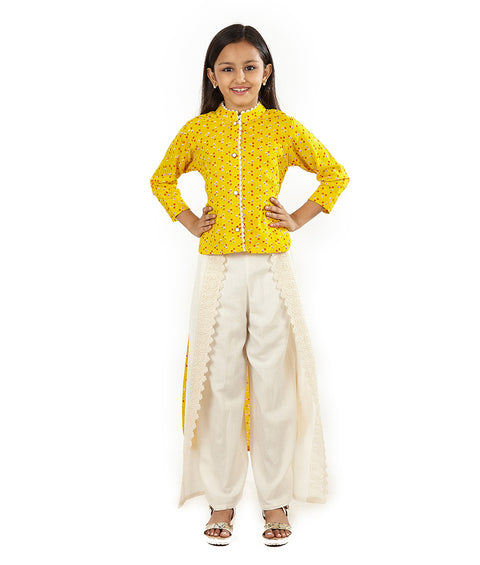 Yellow Palazzo Set