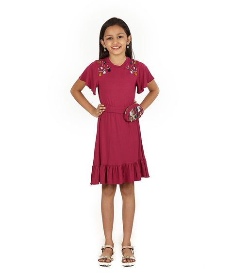 Maroon Dresses