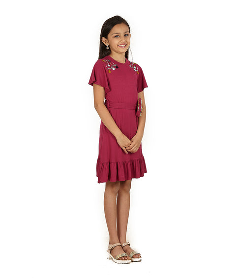Maroon Dresses
