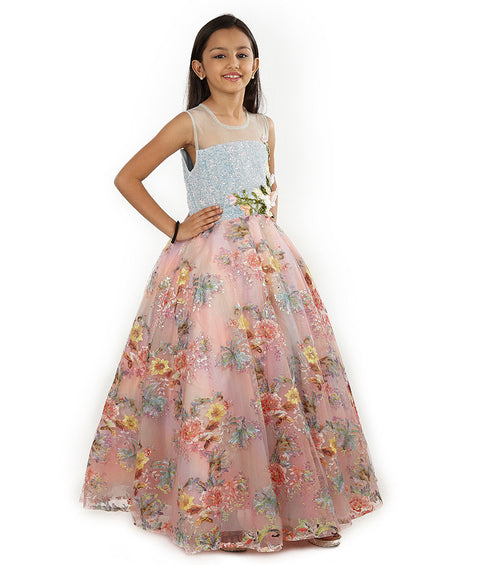 Multicolour Gown